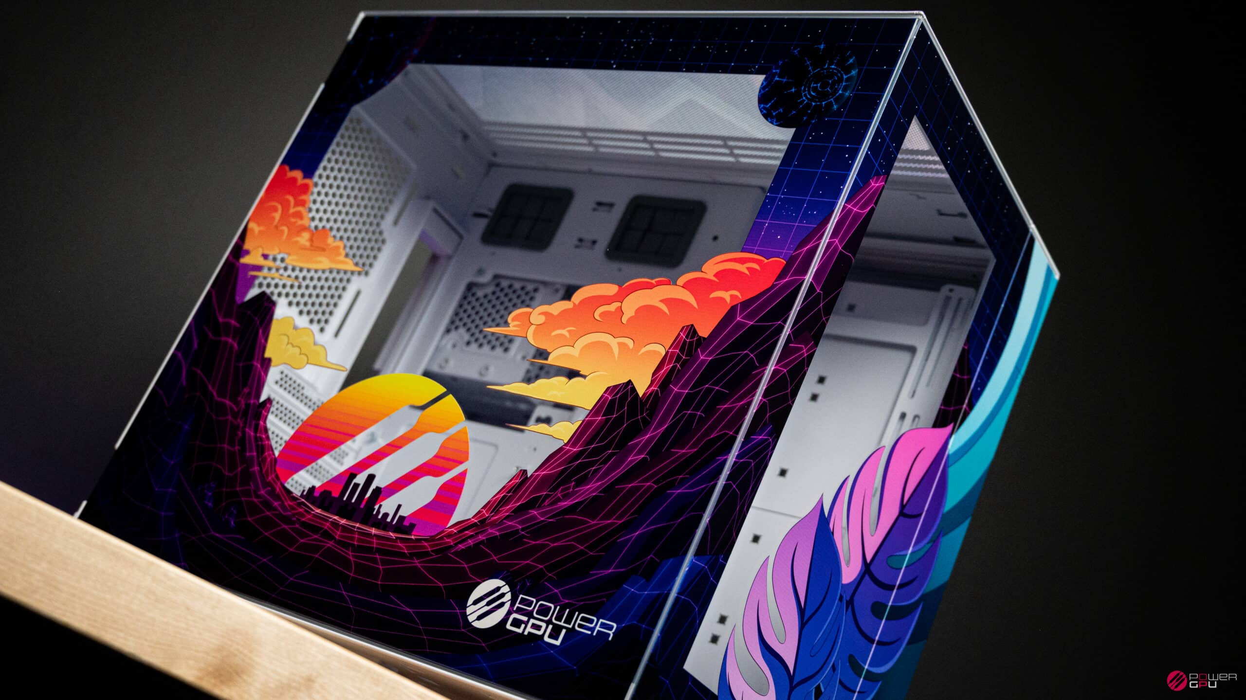 Custom UV "Grid-Line" Print