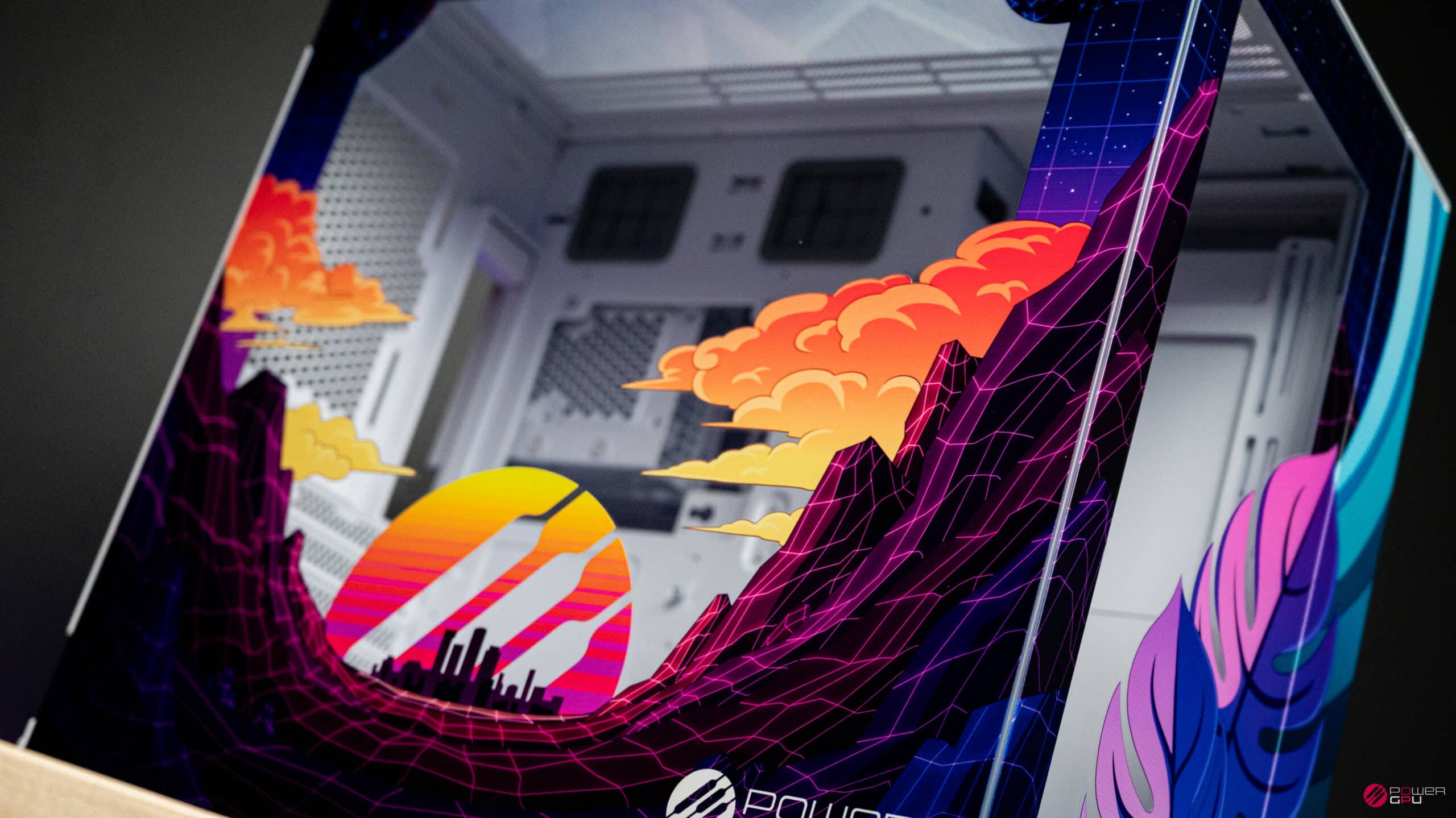 Custom UV "Grid-Line" Print