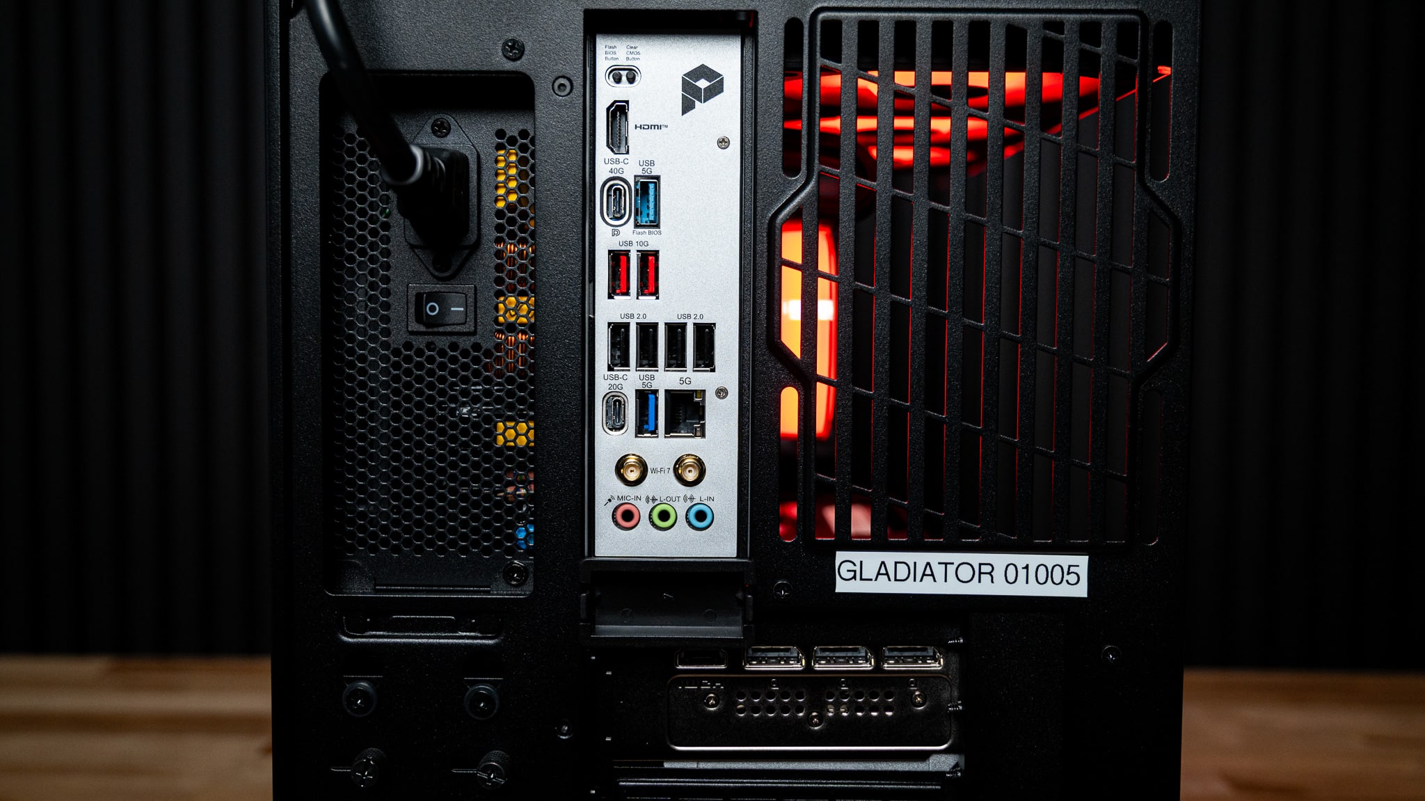 Gladiator RTX 5070 Ti Gaming PC